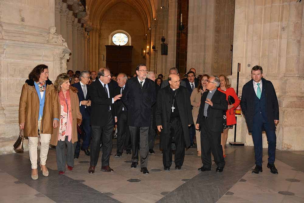 Rajoy compromete el apoyo del Gobierno al VIII Centenario de la Catedral