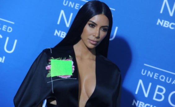 Kim Kardashian, desnuda, imita a Jean-Paul Gaultier