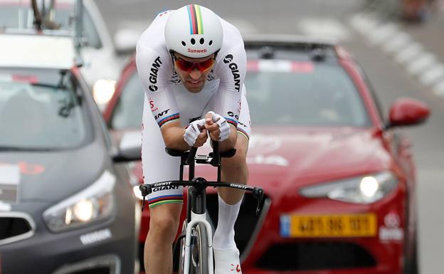 Tom Dumoulin gana en Jerusalén y es el primer líder