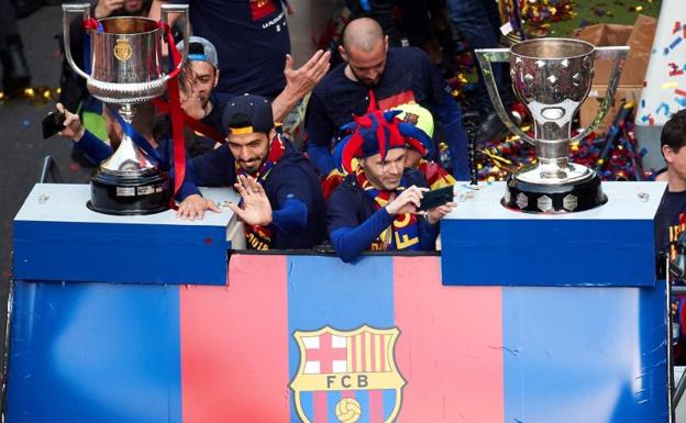 El Barça, de fiesta en fiesta antes del clásico