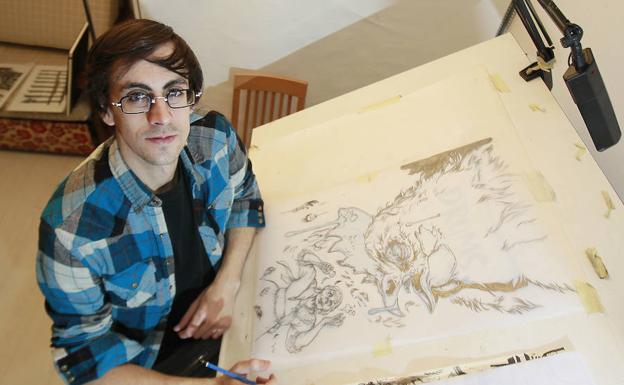 'De líquido a sólido: El proceso creativo' recrea los pasos para crear un cómic