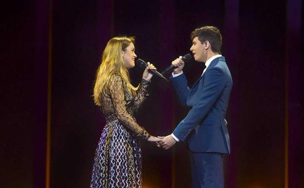 Amaia llevará el vestido negro de Helbig en la final de Eurovisión