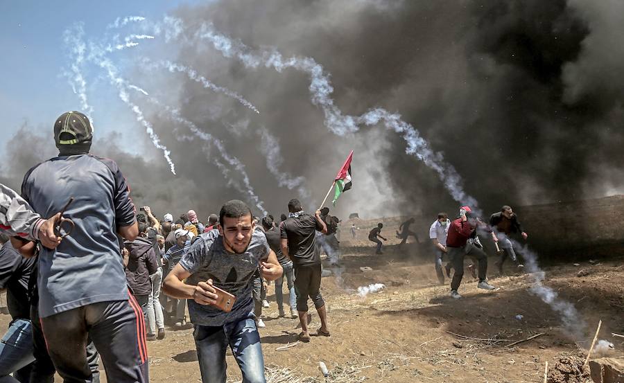 Israelíes y palestinos continúan los enfrentamientos tras el baño de sangre en Gaza