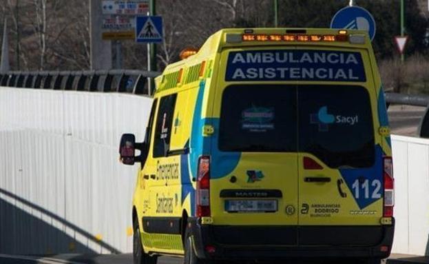 Un herido en una salida de vía en La Puebla de Arganzón