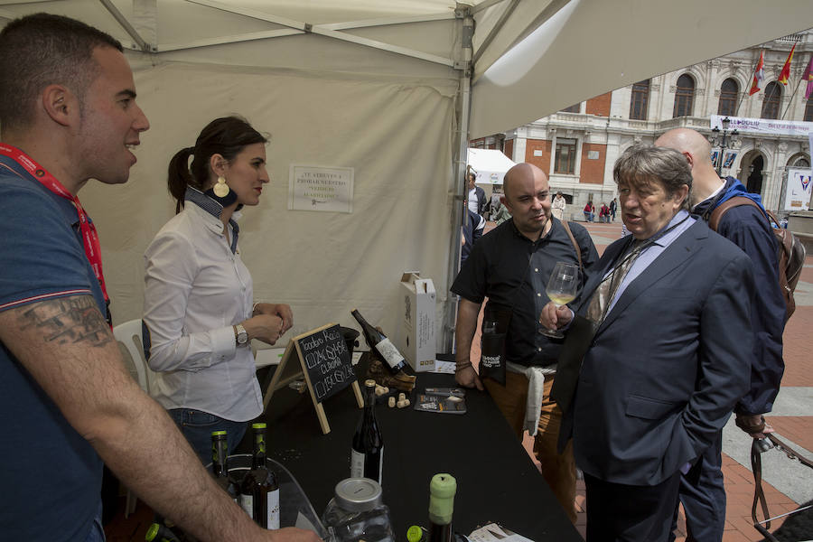 Inauguración de 'Valladolid, Plaza Mayor del Vino´ en la Plaza Mayor de la capital