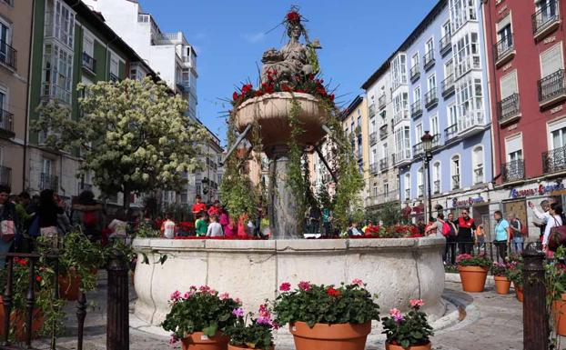 Burgos luce con un color especial