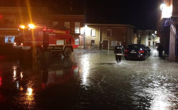 La tormenta descargó sobre Villarramiel 72 litros por metro cuadrado en media hora