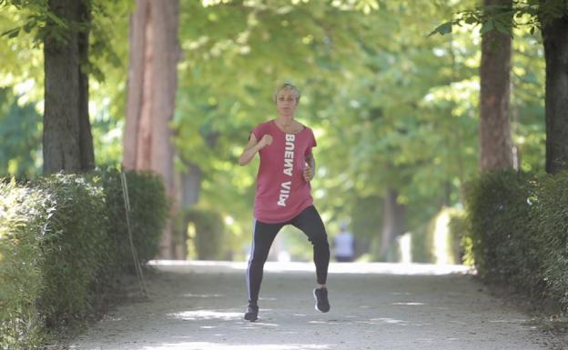 Rutina de entrenamiento con Magali Dalix