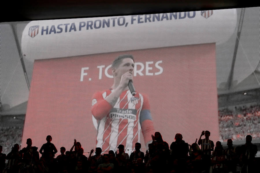 Las mejores imágenes del adiós de Fernando Torres