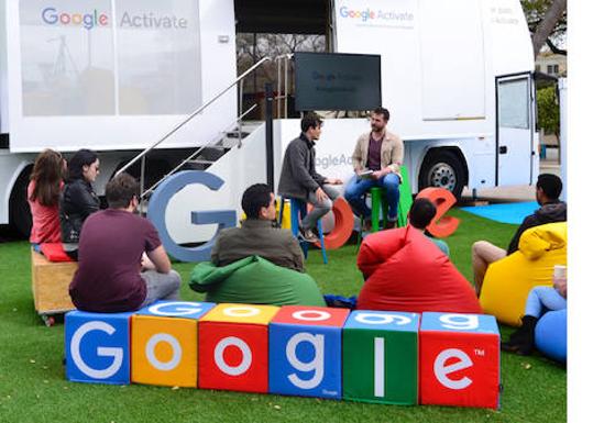 El autobús de Google llega al Paseo de Atapuerca jueves y viernes