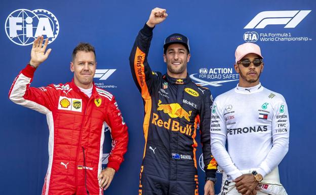 Ricciardo se pone en 'modo Titán'