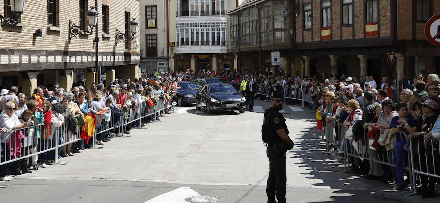 El Rey, recibido en Aguilar (2/2)