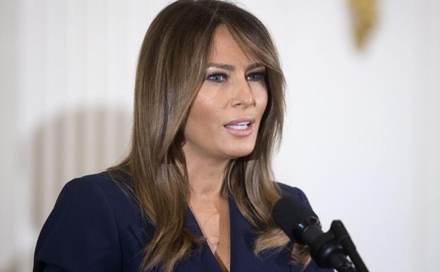 Melania Trump sigue desaparecida