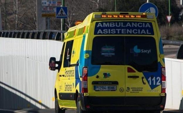 Una menor de 17 años herida en la colisión entre un turismo y un camión en Monasterio de Rodilla