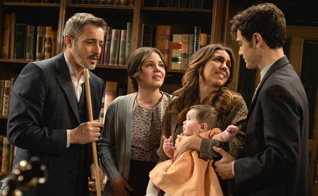 Emotiva despedida de los Castañeda