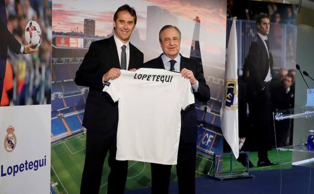 Julen Lopetegui: «Sé al club que vengo y aquí todo no vale»