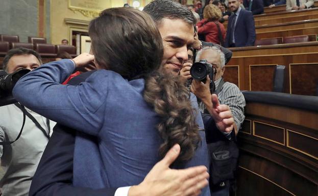 Sánchez recibió el jueves a Iglesias en la Moncloa