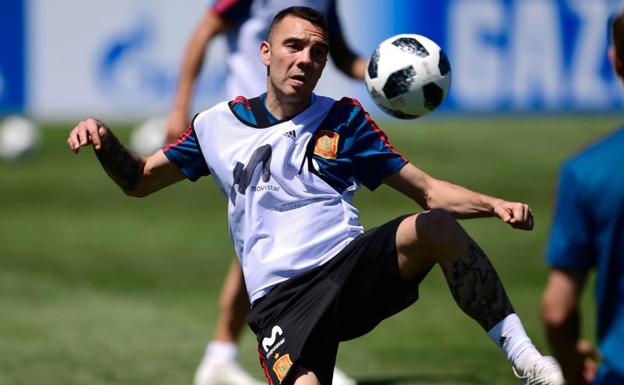 Aspas: «Soy el primero en celebrar los goles de Costa»