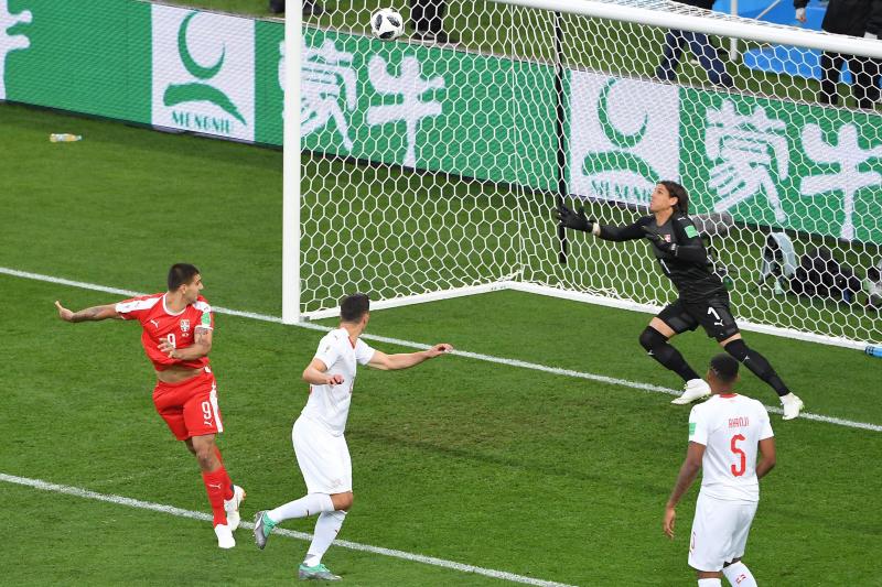 El Serbia-Suiza, en imágenes