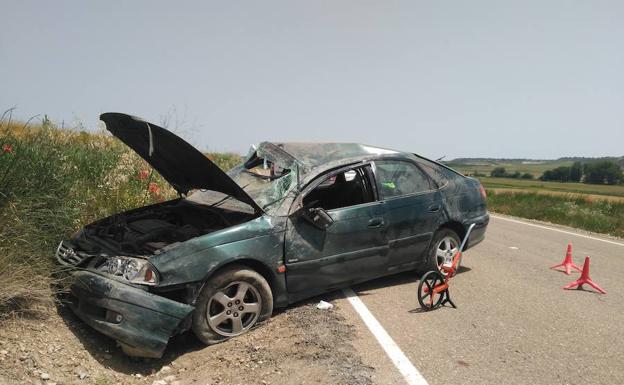 Un hombre de 80 años fallece en un accidente en Villarmentero de Esgueva, Valladolid