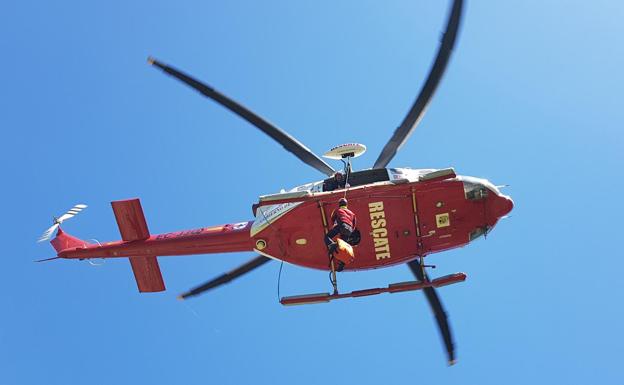 Rescatados dos senderistas arandinos que se habían perdido en el monte de Valmeo en Liébana