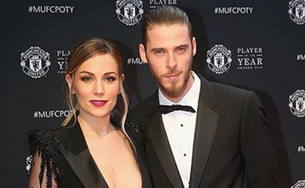 Edurne no elige bien la fotografía para animar a David De Gea