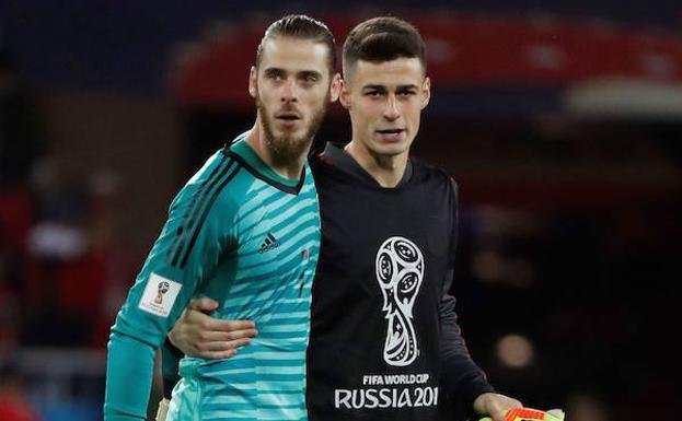 Kepa asegura que se siente «preparado» para defender la portería de La Roja