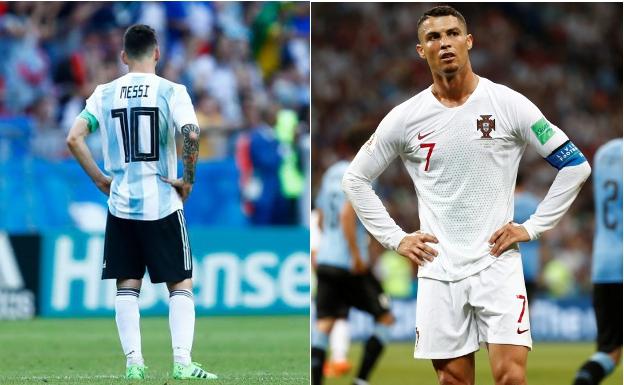 El día en que Messi y Cristiano se despidieron del Mundial