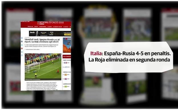 Las reacciones de la prensa internacional a la eliminación de La Roja