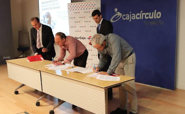 Las fundaciones de Cajacírculo e Ibercaja destinan 132.000 euros a proyectos sociales en Burgos