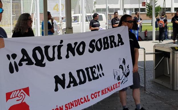 CGT convoca el sábado la primera jornada de huelga en Renault