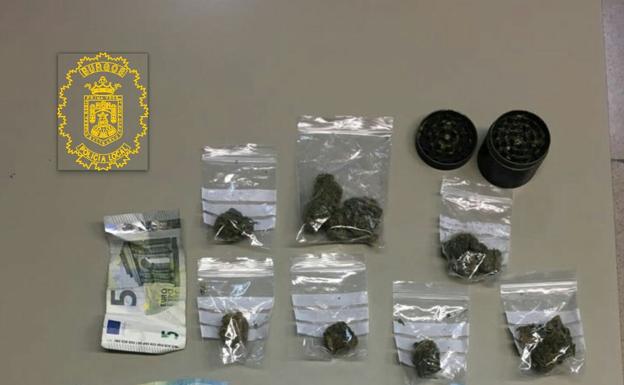 La Policía Local interviene marihuana en el parque Félix Rodríguez de la Fuente