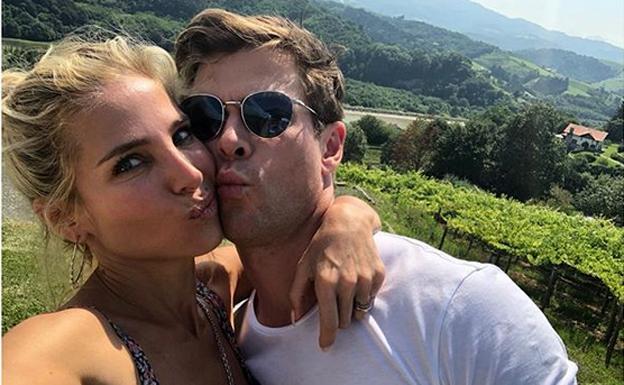 Elsa Pataky y Chris Hemsworth, de vacaciones en el País Vasco