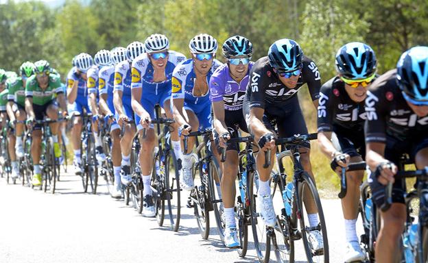 El SKY y el Astana correrán la Vuelta a Burgos