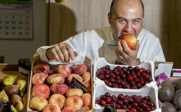 Frutas en la cocina