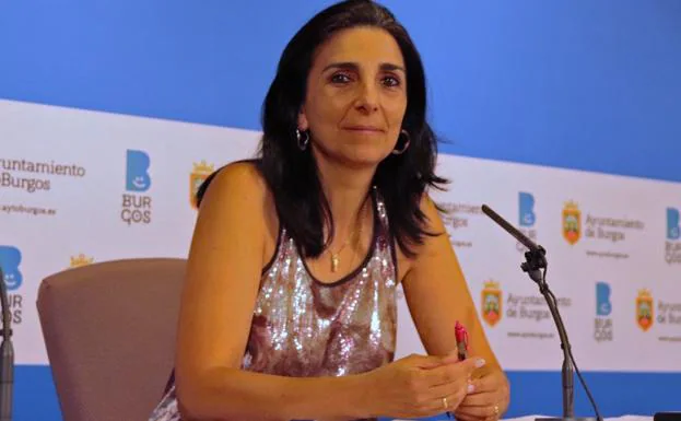 Gloria Bañeres en rueda de prensa/PCR