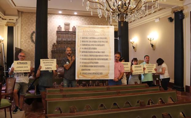 La oposición critica la aprobación unilateral de la RPT de la Diputación