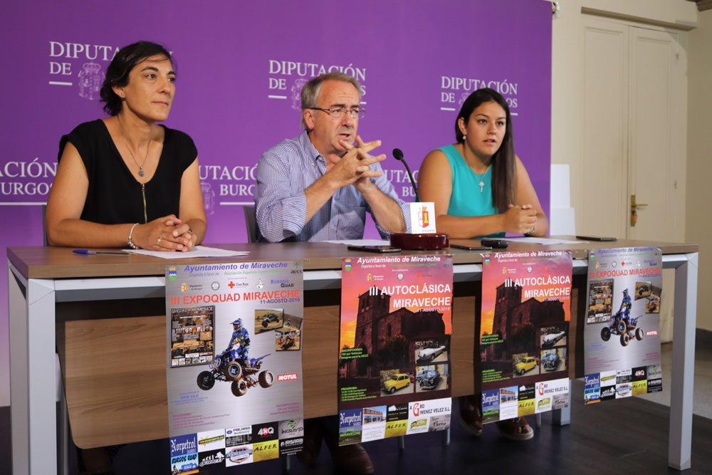 Miraveche, anfitriona de quads y coches clásicos en una jornada benéfica