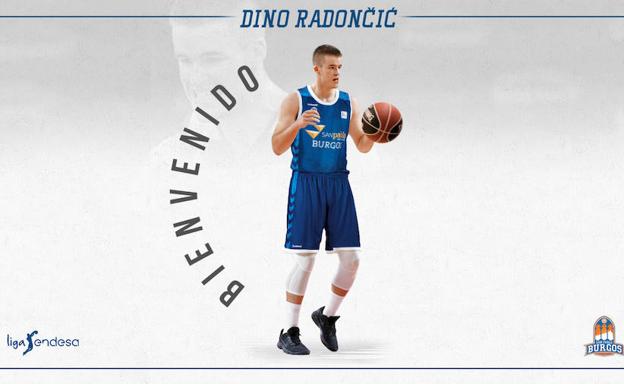 Dino Radoncic, talento joven en el San Pablo Burgos