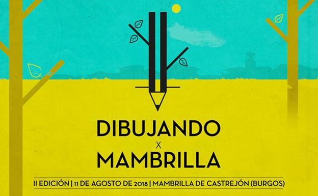 'Dibujando x Mambrilla' reunirá en la localidad a aficionados de la pintura en cuaderno este sábado