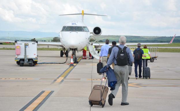 El aeropuerto de Burgos registra 1.637 pasajeros en julio, un 71% más que en 2017