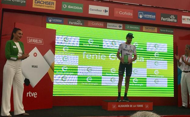 Jordi Simón gana el premio de la combatividad de la tercera etapa de la Vuelta