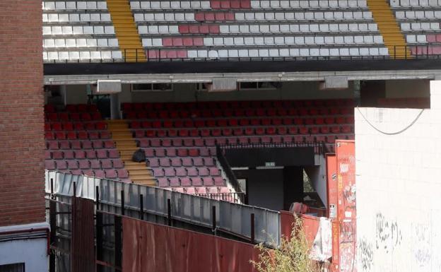 El estadio del Rayo, cerrado hasta mediados de octubre