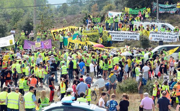 Pueblos de Burgos y Cantabria piden extinguir los permisos de Bezana/Bigüenzo