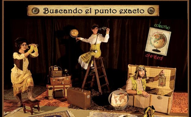 La obra infantil 'Buscando el punto exacto', este miércoles en el Museo de la Evolución