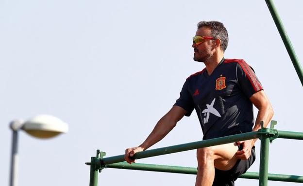 Luis Enrique ya se sube al andamio