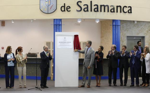 Los reyes de España inauguran una «histórica» edición de Salamaq 2018