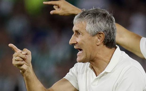 Quique Setién: «Es difícil de llevar la pasión de Sevilla»