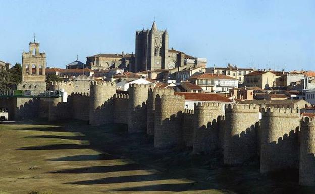 La muralla de Ávila, grabada en las monedas de dos euros