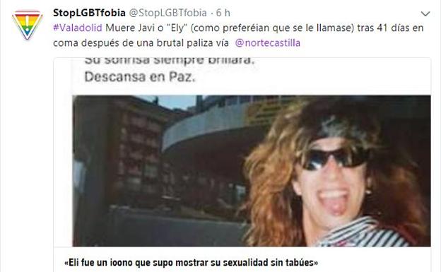 El Observatorio contra la LGBTfobia se personará como acusación popular en el presunto homicidio del transexual de Valladolid